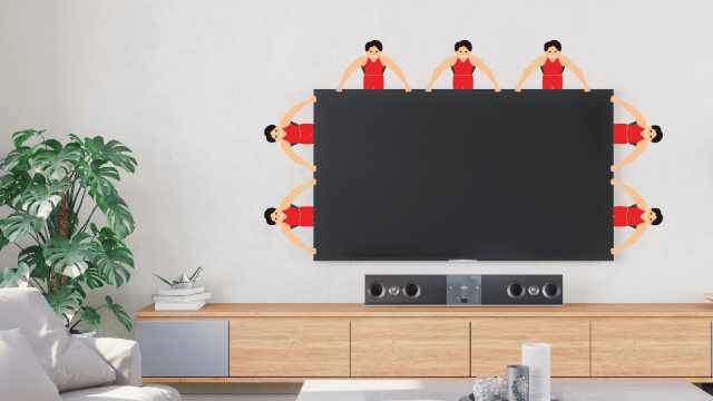 Keeping display panels mounted over the long term