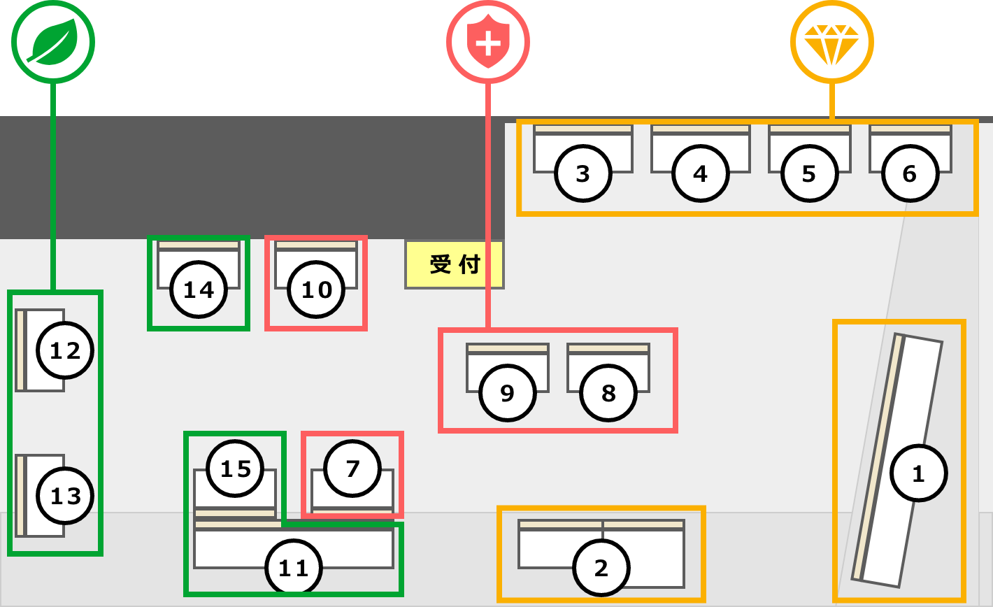 展示エリアイメージ