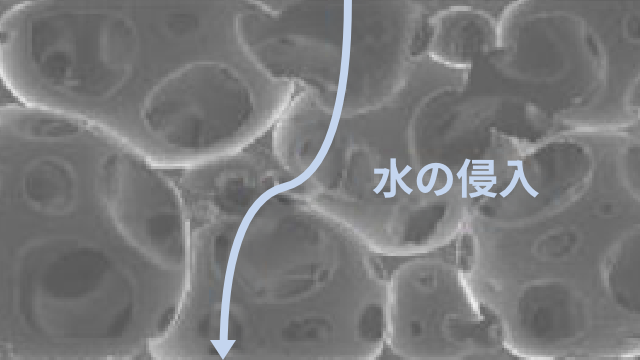 気泡断面図