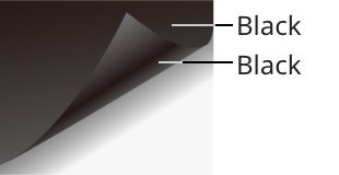 Color lineup of PET substrates