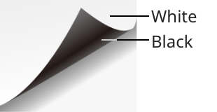 Color lineup of PET substrates