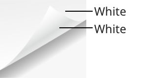 Color lineup of PET substrates