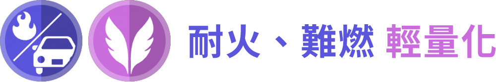製品特性 耐火・難燃 軽量化