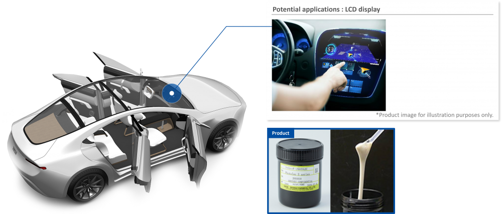 UV curing adhesive PhotolecS